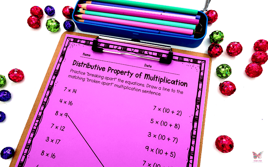 distributive property of multiplication